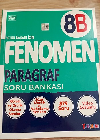 Fenomen 8B Paragraf Soru Bankası