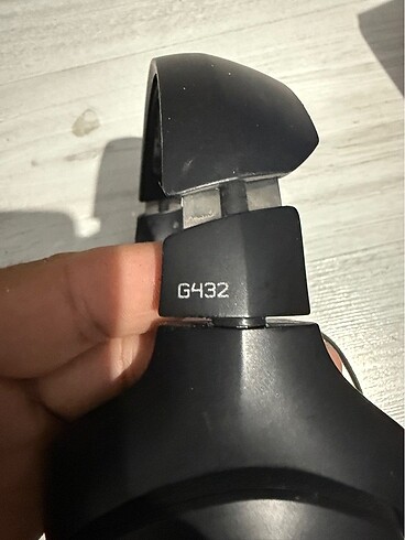Logitech G432 oyuncu kulaklığı