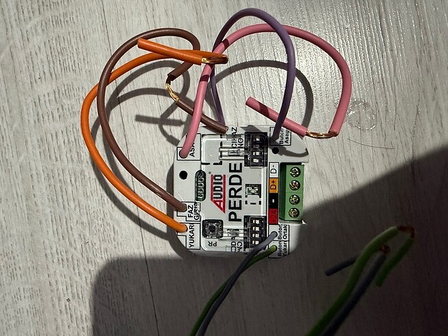 Audio perde modülü