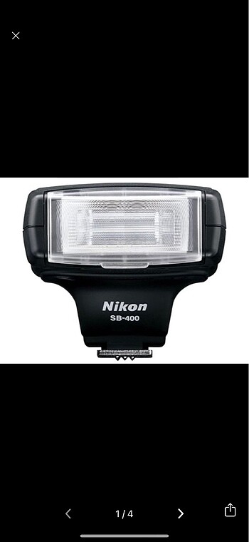 Nikon SB400 flash