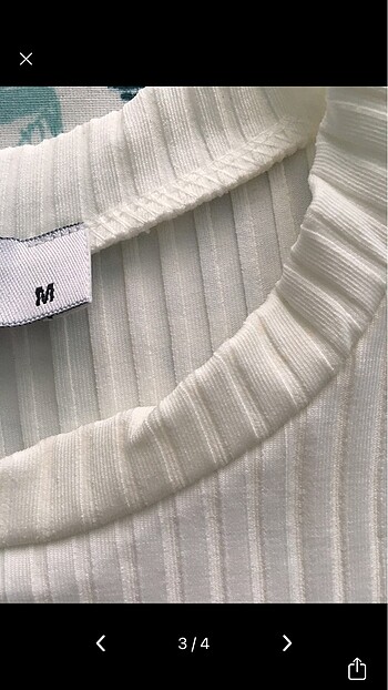 m Beden Beyaz crop