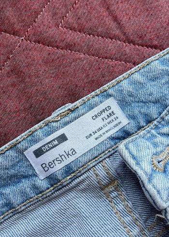 Bershka Mavi Denim Kadın Pantolon