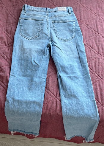 34 Beden mavi Renk Mavi Denim Kadın Pantolon