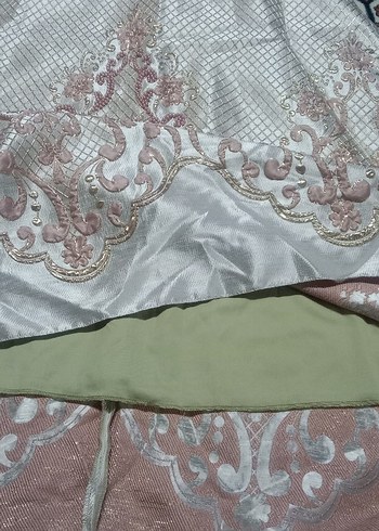 Uzun İnci zımbalı abiye - Görsel 10