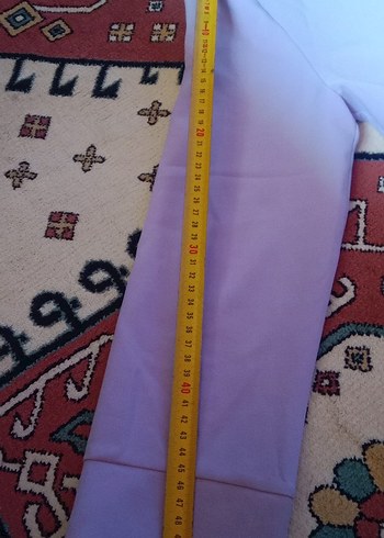 lila kalem elbise - Görsel 6