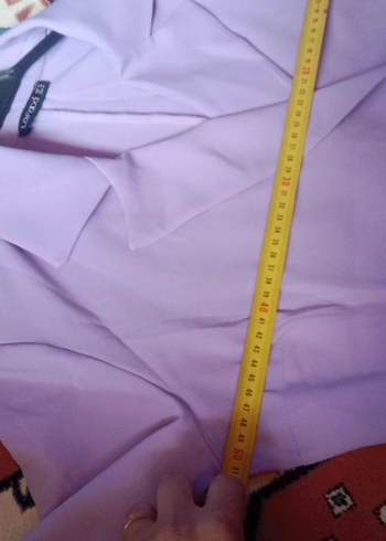 lila kalem elbise - Görsel 5