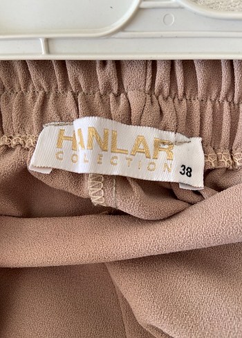 Bej Uzun Kollu Piliseli Kadın Tunik - Görsel 4