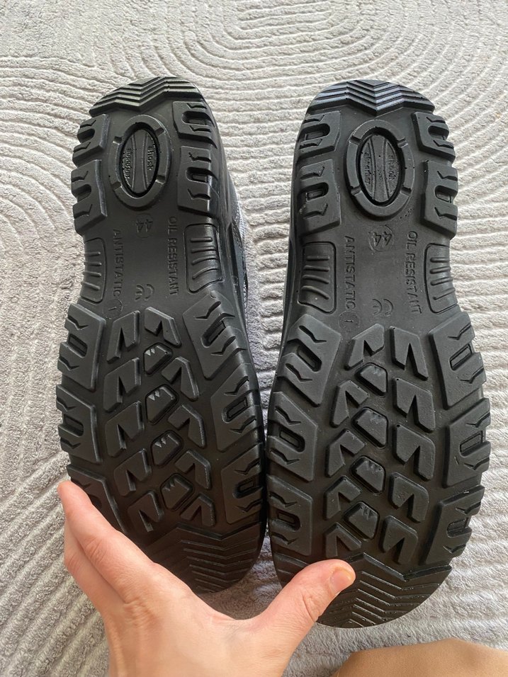 Gri Spor Erkek Outdoor Ayakkabı Velcro - Görsel 2