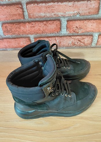 Siyah Süet Tokalı Erkek Günlük Bot - Görsel 3