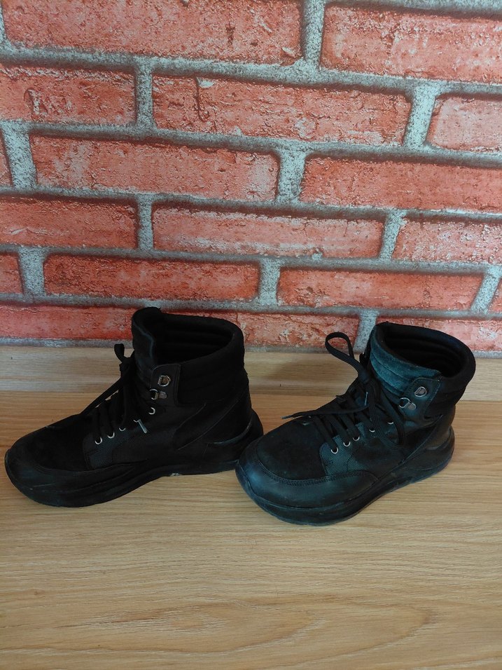 Siyah Süet Tokalı Erkek Günlük Bot - Görsel 2