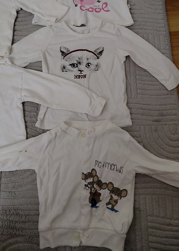 Beyaz Baskılı Çocuk İçlikleri - Görsel 6