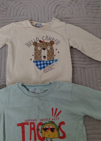 Erkek Çocuk Uzun Kollu Baskılı Sweatshirt - Görsel 4