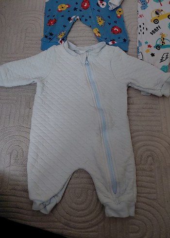 Çocuk Uyku Tulumu 3'lü Renkli ve Beyaz - Görsel 2