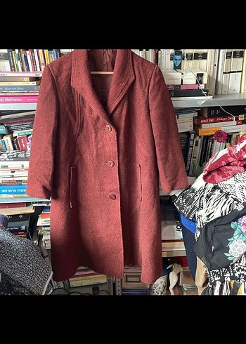 Kahverengi Kadın Kaban - Görsel 2