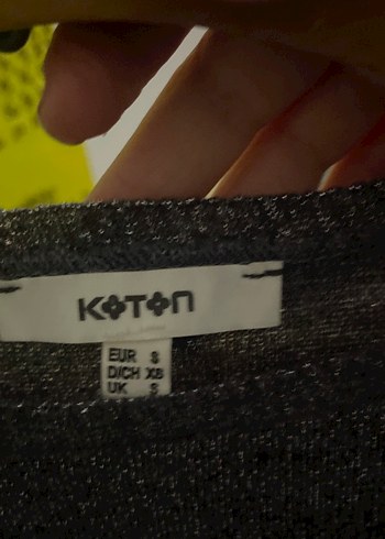 Gri Kadın Uzun Kollu Kazak simli - Görsel 4