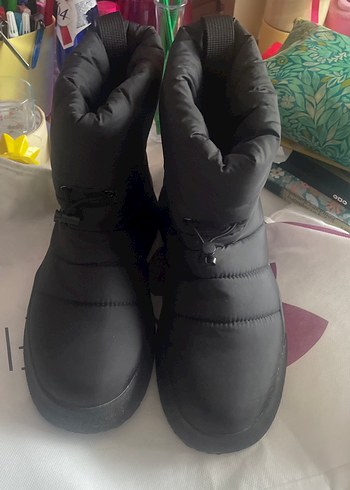 Siyah Kadın Günlük Konforlu Bot - Görsel 5