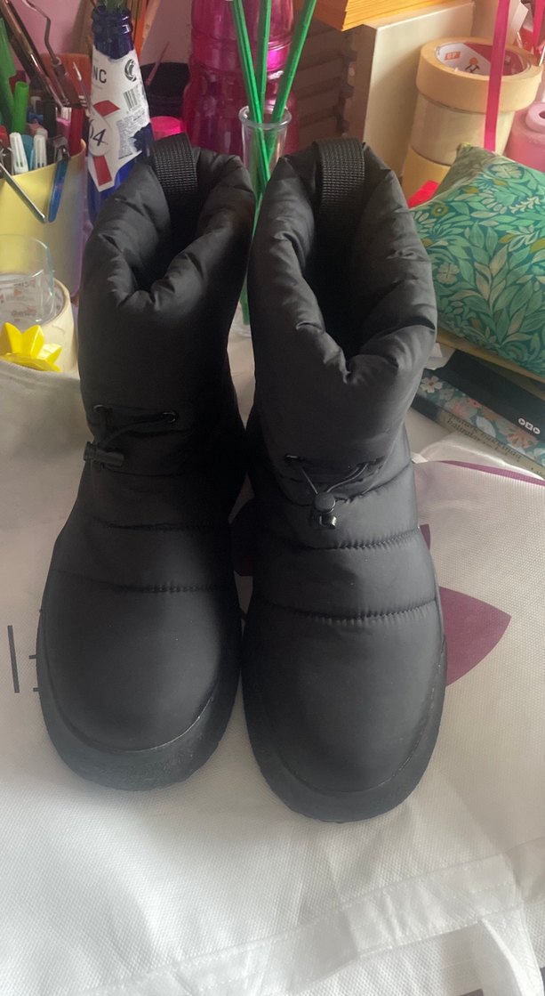 Siyah Kadın Günlük Konforlu Bot - Görsel 5