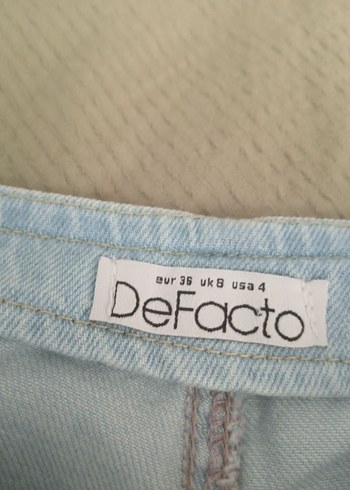 Defacto Mini Kot Şort - Görsel 3