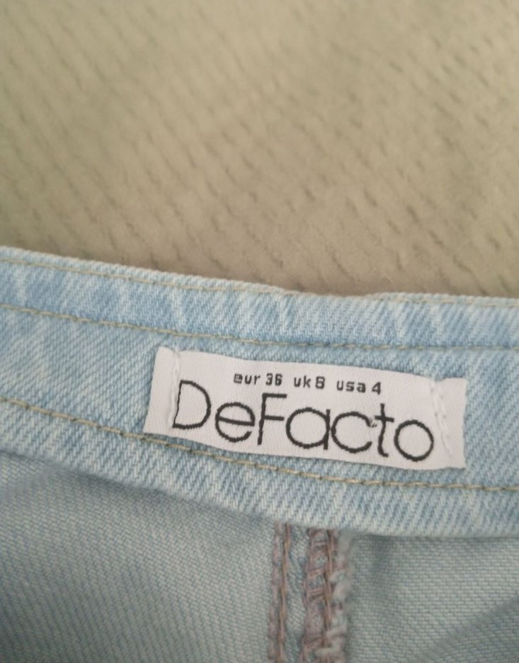 Defacto Mini Kot Şort - Görsel 3