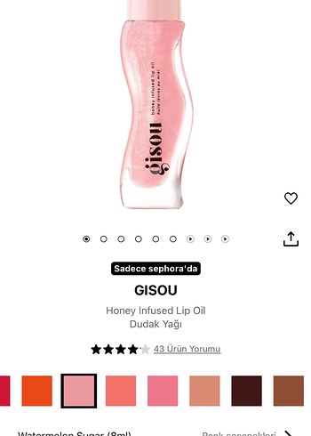 Gisou Dudak Yağı - Görsel 2