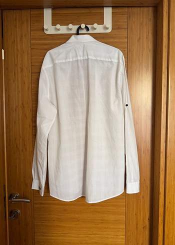 Lacoste Lacoste Erkek Beyaz Pamuk Uzun Kollu Gömlek
