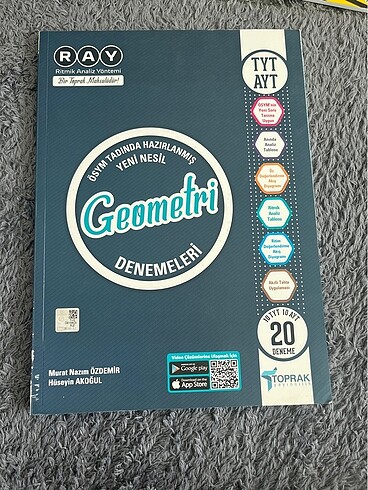 toprak yayınları geometri denemesi