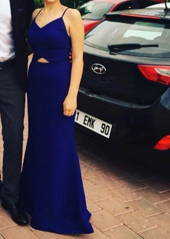 Abiye uzun elbise - Görsel 2