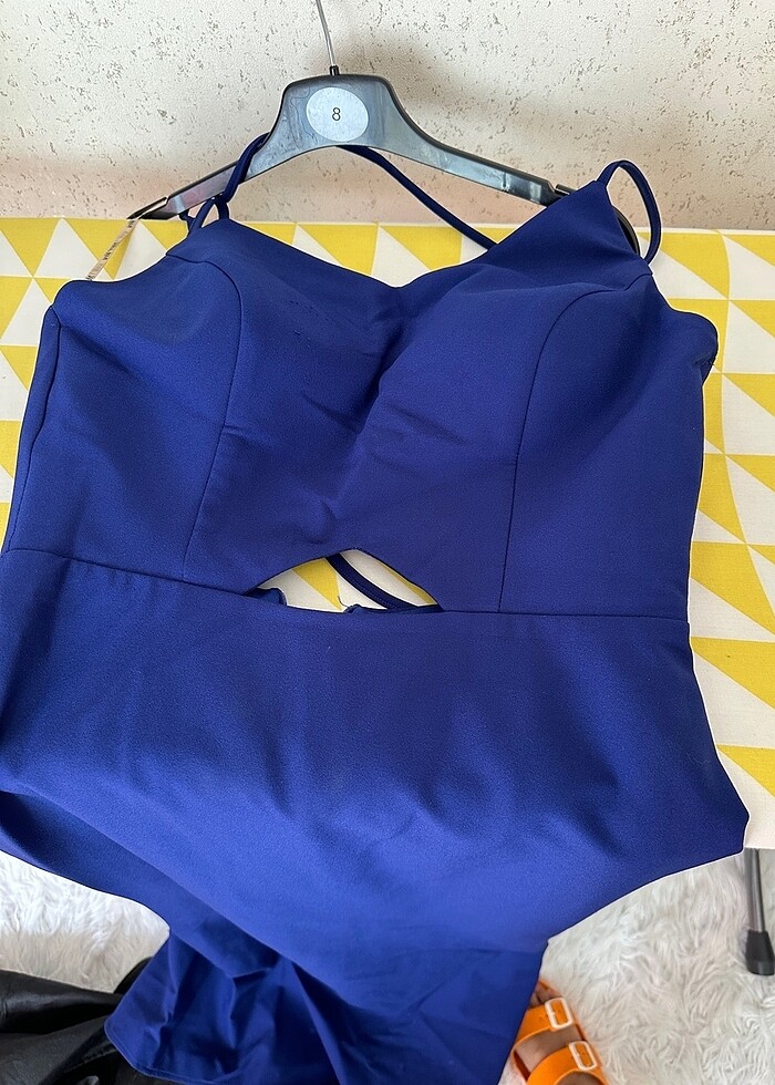 Abiye uzun elbise - Görsel 5