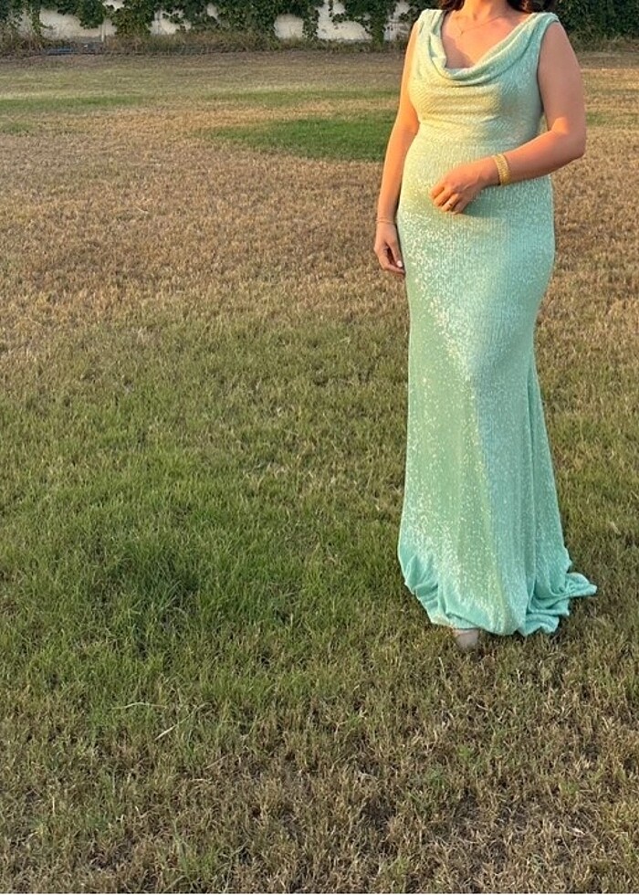 İpekyol uzun abiye özgür masur - Görsel 2