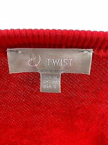 m Beden kırmızı Renk Twist Sweatshirt %70 İndirimli.