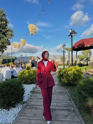 s Beden Bordo takım