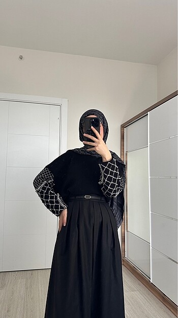 s Beden Siyah etek