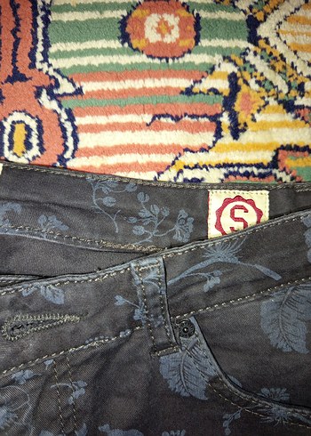 s Beden siyah Renk Vintage Kadın Pantolon
