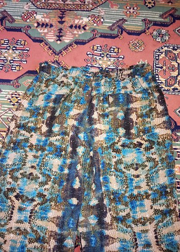 40 Beden çeşitli Renk Vintage Büyük Beden yazlık pantolon