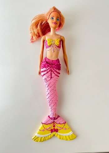Barbie Renkli Deniz Kızı Bebek
