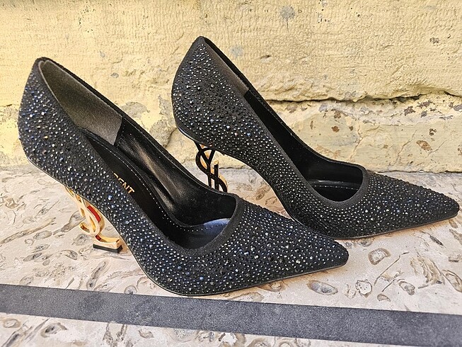 38 Beden YSL TAŞLI İTHAL STİLETTO