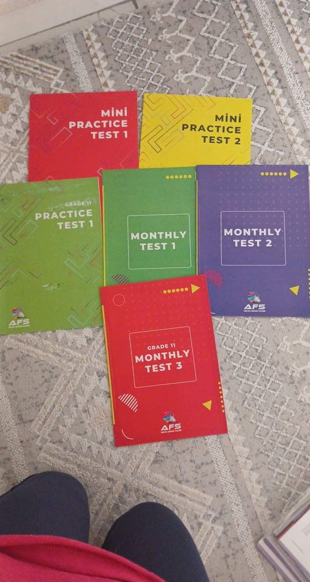 11. sınıf İngilizce AFS yayınları gramer pratik Kitap seti - Görsel 2