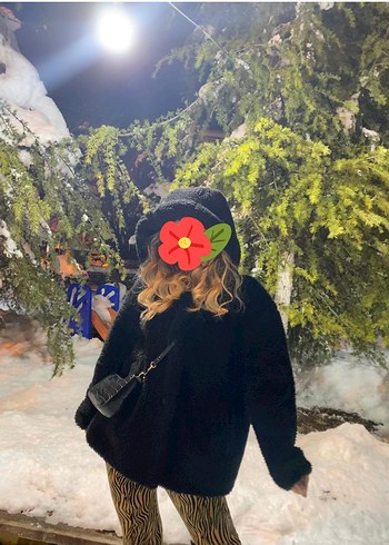Diğer siyah peluş mont