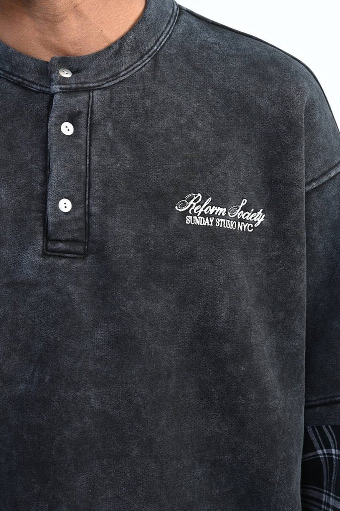 Oversize Eskitme Sweatshirt (Sıfır/Etiketli) - Görsel 5