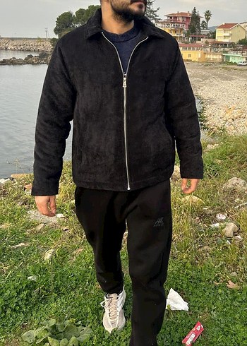 Siyah Fitilli Kadife Ceket (Sıfır/Etiketli) - Görsel 5
