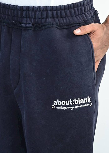 Oversize Geniş Paça Eskitme Eşofman Altı (Sıfır/Etiketli) - Görsel 2