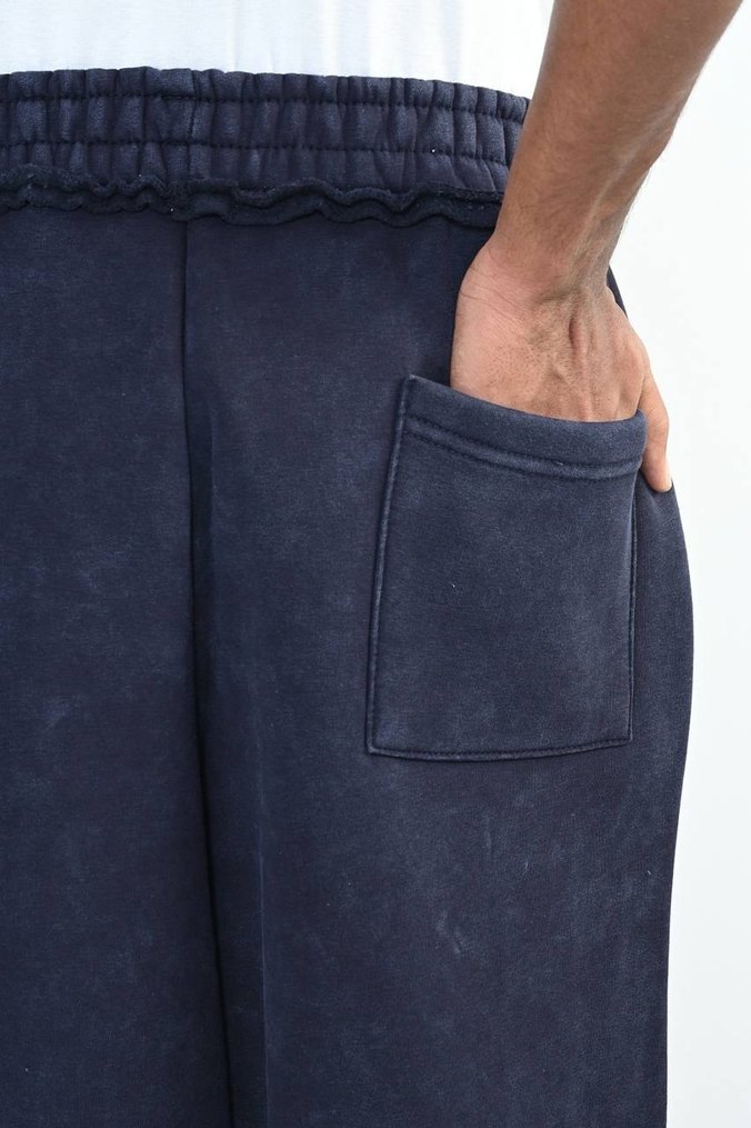 Oversize Geniş Paça Eskitme Eşofman Altı (Sıfır/Etiketli) - Görsel 4