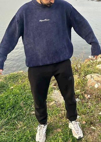 Vintage Görünümlü Oversize Kazak/Sweatshirt (Sıfır/Etiketli) - Görsel 5