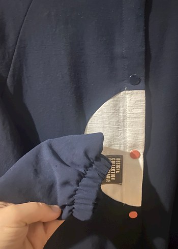 Lacivert mevsimlik hırka - Görsel 6