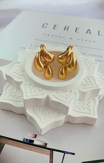 Gold Küpe