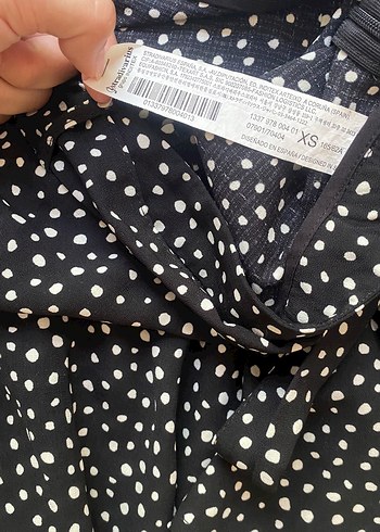 xs Beden Puantiyeli Mini Etek Stradivarius