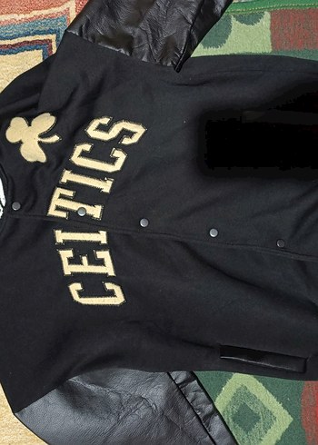 Siyah Erkek Spor Sweatshirt Velcro Detaylı - Görsel 2