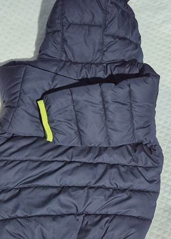 Erkek Bebek Kapüşonlu Mont - Görsel 3