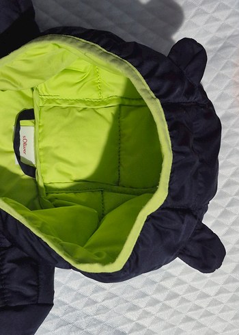 Erkek Bebek Kapüşonlu Mont - Görsel 5