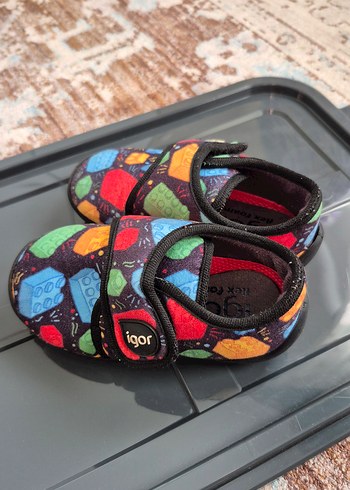 IGOR Kışlık Panduf/ Lego desenli - Görsel 2